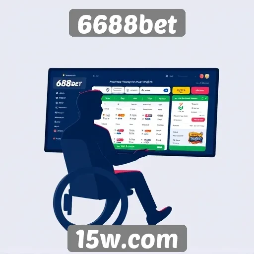 Acessibilidade e interface do usuário no 6688bet
